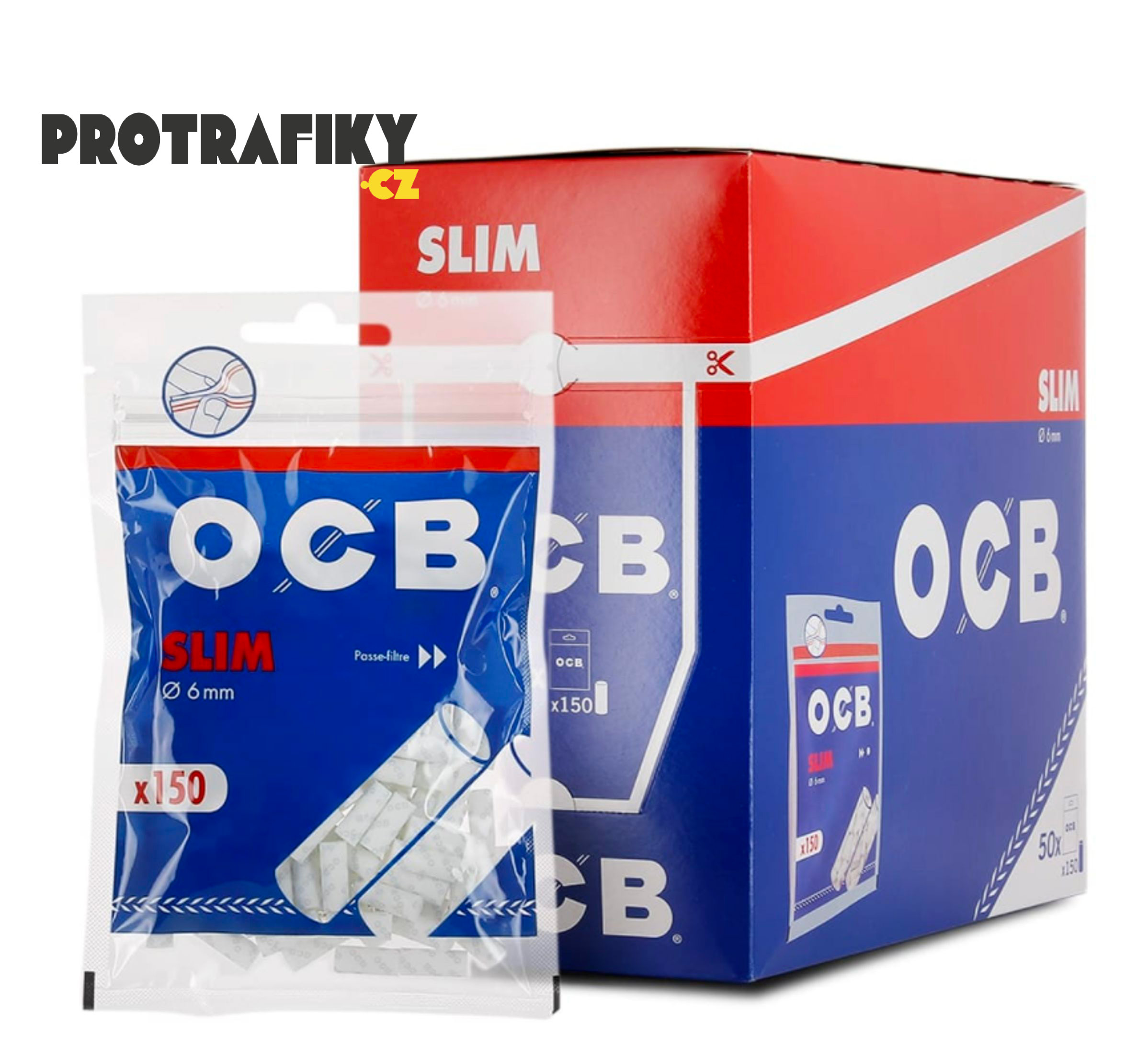Ocb Slim filtry 150ks_1